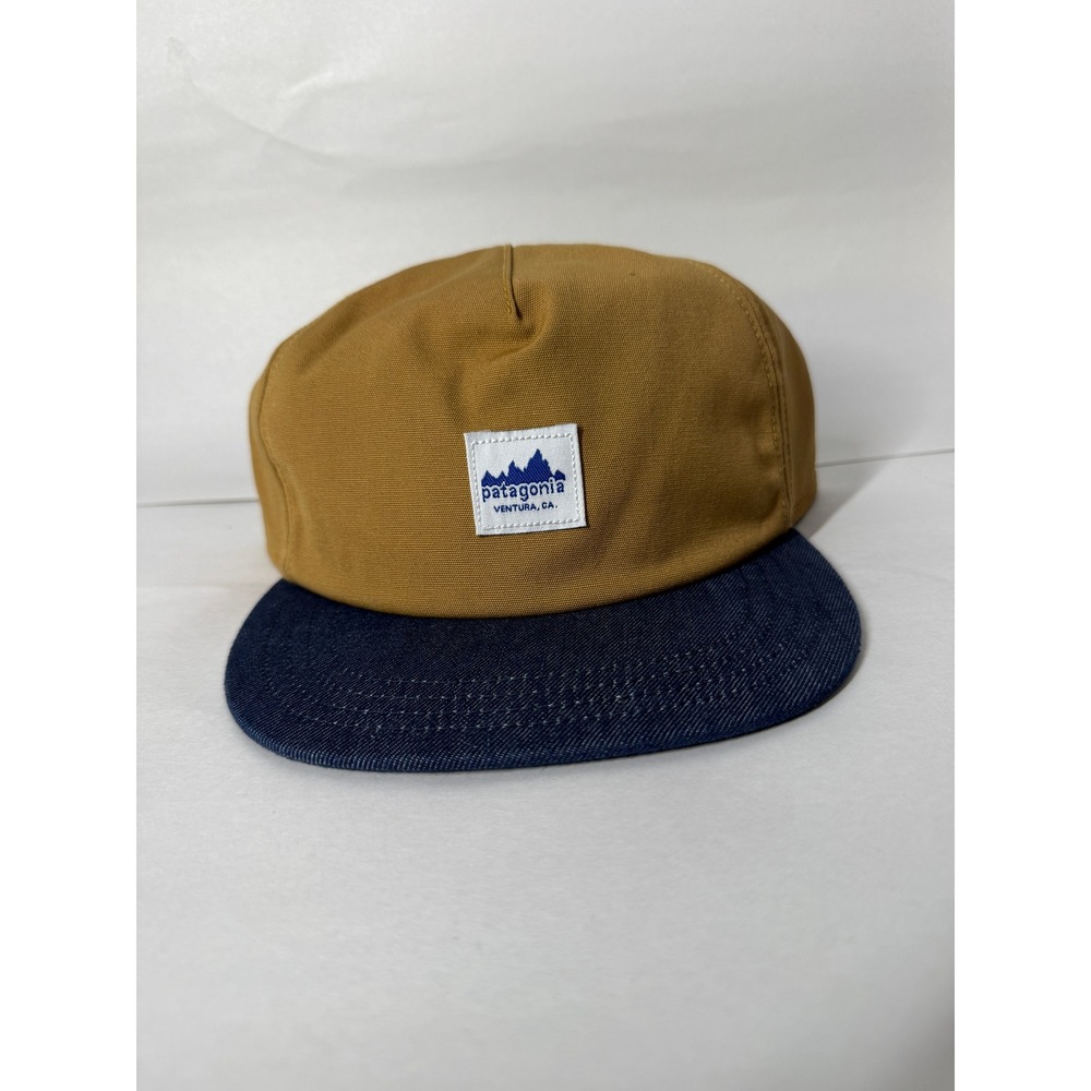 Patagonia Range Cap Nest Brown Organic Cotton Snapback Hat 33575 NESB NEW